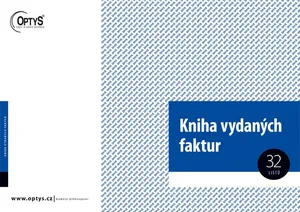 Kniha vydaných faktur A4 1010